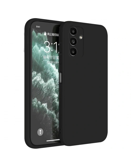 Newface Samsung Galaxy S23 FE Kılıf First Silikon - Siyah