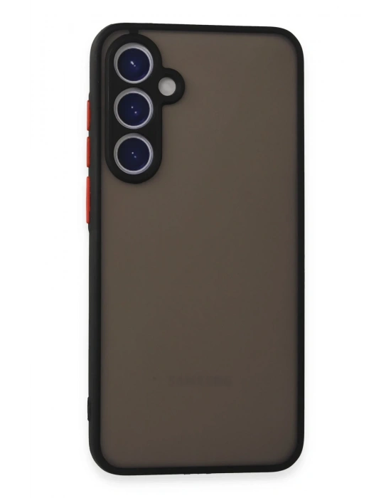 Newface Samsung Galaxy S23 FE Kılıf Montreal Silikon Kapak - Siyah