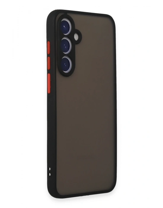 Newface Samsung Galaxy S23 FE Kılıf Montreal Silikon Kapak - Siyah