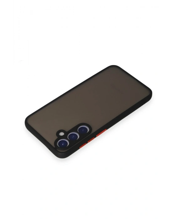 Newface Samsung Galaxy S23 FE Kılıf Montreal Silikon Kapak - Siyah