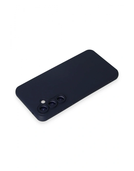 Newface Samsung Galaxy S23 FE Kılıf Nano içi Kadife Silikon - Lacivert