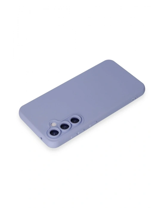 Newface Samsung Galaxy S23 FE Kılıf Nano içi Kadife Silikon - Lila