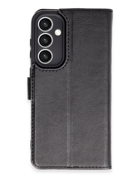 Newface Samsung Galaxy S23 FE Kılıf Trend S Plus Kapaklı Kılıf - Siyah