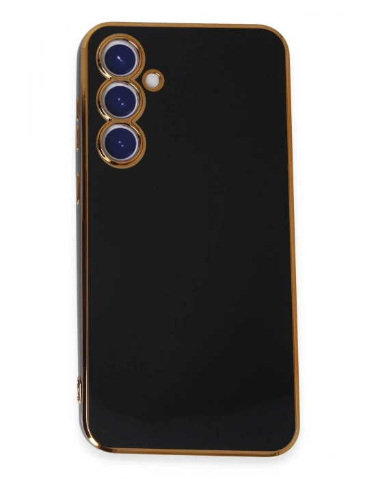 Newface Samsung Galaxy S23 FE Kılıf Volet Silikon - Siyah