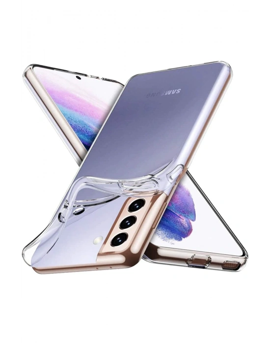 Newface Samsung Galaxy S23 Kılıf Lüx Şeffaf Silikon