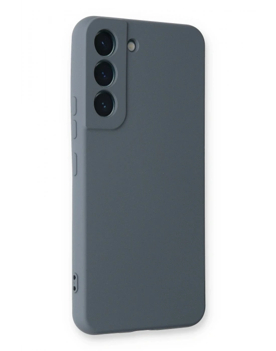 Newface Samsung Galaxy S23 Kılıf Nano içi Kadife Silikon - Gri