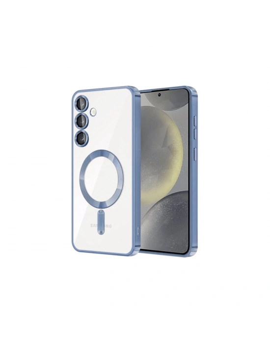 Newface Samsung Galaxy S23 Plus Kılıf Kross Magneticsafe Kapak - Sierra Blue