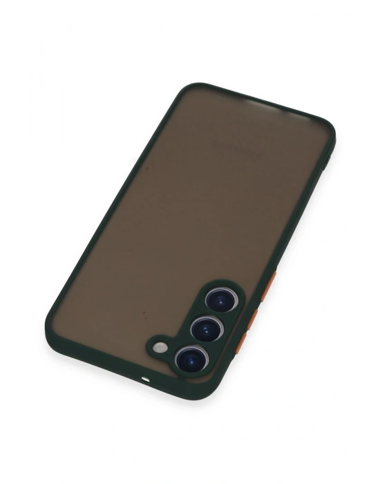 Newface Samsung Galaxy S23 Plus Kılıf Montreal Silikon Kapak - Yeşil