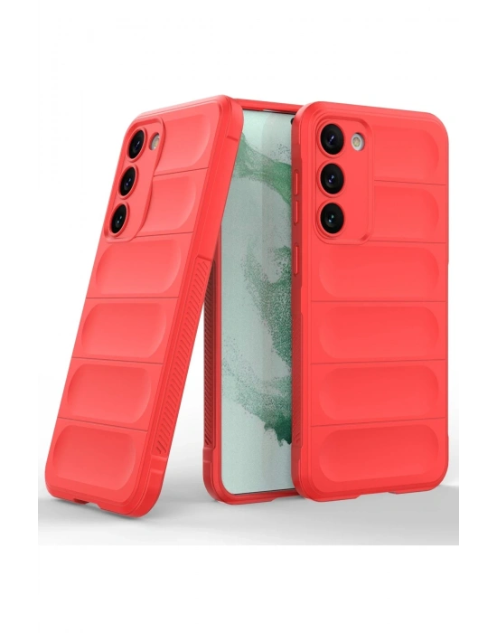 Newface Samsung Galaxy S23 Plus Kılıf Optimum Silikon - Kırmızı