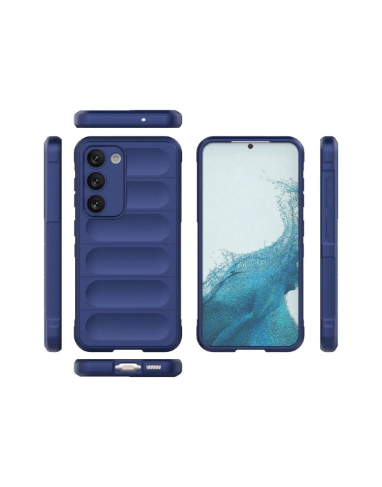 Newface Samsung Galaxy S23 Plus Kılıf Optimum Silikon - Lacivert