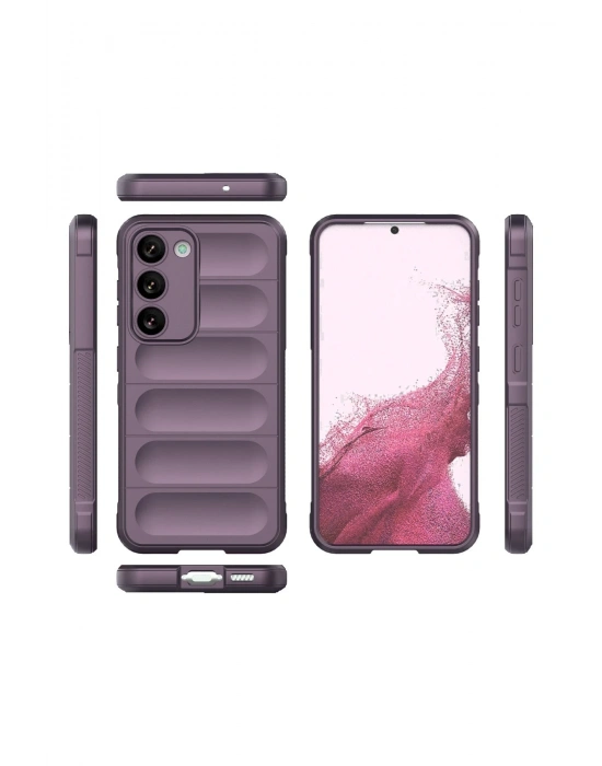 Newface Samsung Galaxy S23 Plus Kılıf Optimum Silikon - Mor