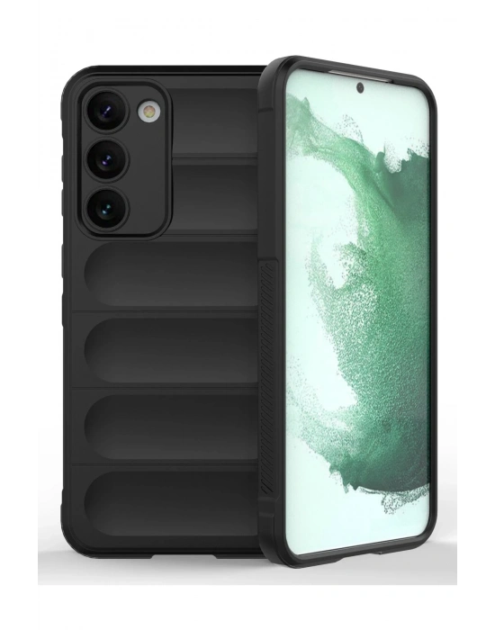 Newface Samsung Galaxy S23 Plus Kılıf Optimum Silikon - Siyah