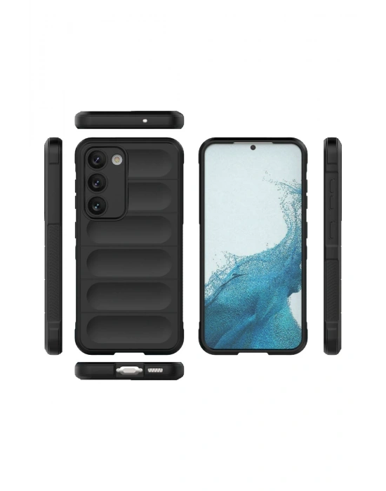 Newface Samsung Galaxy S23 Plus Kılıf Optimum Silikon - Siyah