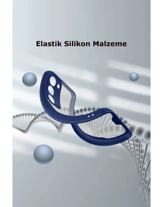 Newface Samsung Galaxy S23 Plus Kılıf Platin Silikon - Mavi