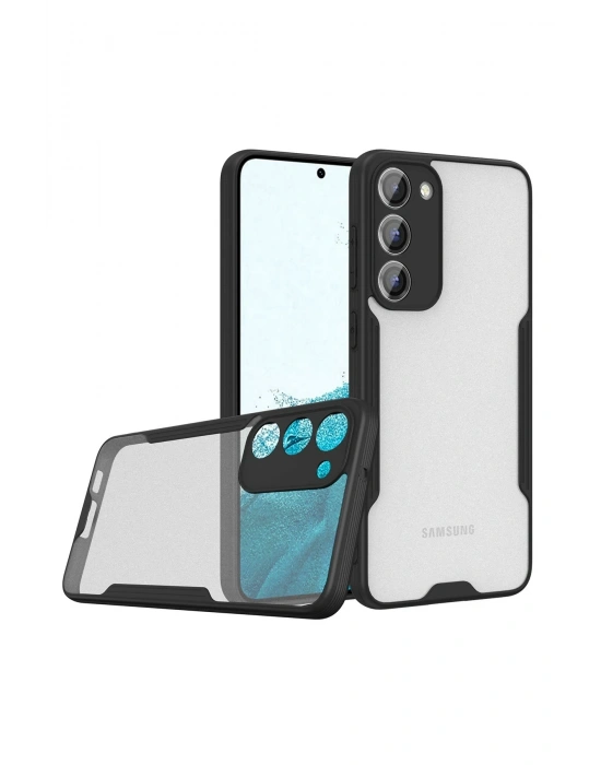 Newface Samsung Galaxy S23 Plus Kılıf Platin Silikon - Siyah