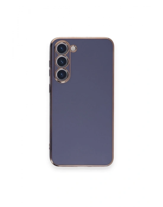 Newface Samsung Galaxy S23 Plus Kılıf Volet Silikon - Mavi