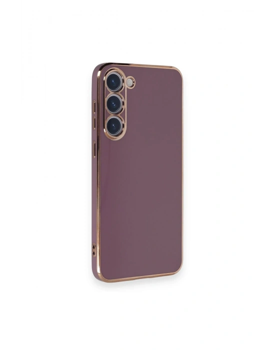 Newface Samsung Galaxy S23 Plus Kılıf Volet Silikon - Mor