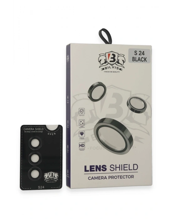 Newface Samsung Galaxy S24 Bilvis Titan Kamera Lens - Siyah