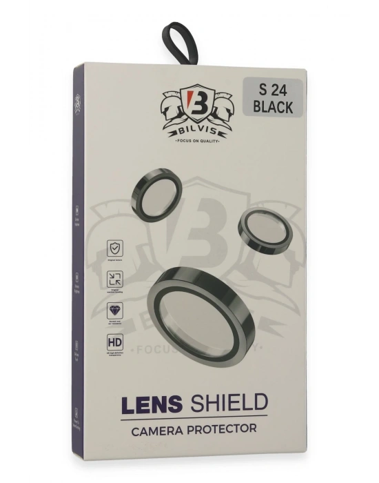 Newface Samsung Galaxy S24 Bilvis Titan Kamera Lens - Siyah
