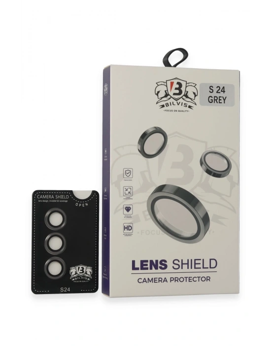 Newface Samsung Galaxy S24 Bilvis Titan Kamera Lens - Titan Gri
