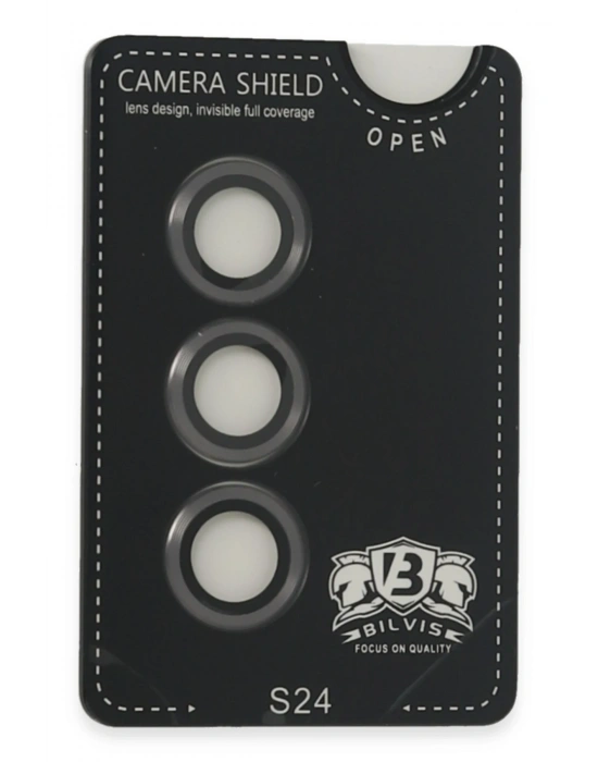 Newface Samsung Galaxy S24 Bilvis Titan Kamera Lens - Titan Gri