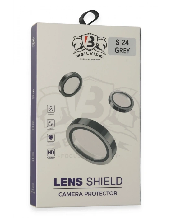 Newface Samsung Galaxy S24 Bilvis Titan Kamera Lens - Titan Gri