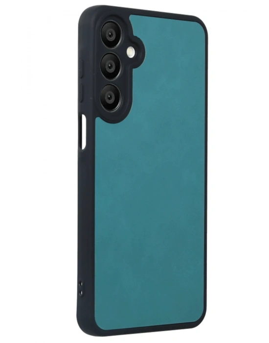 Newface Samsung Galaxy S24 FE Kılıf Aras Deri Kapak - Açık Yeşil