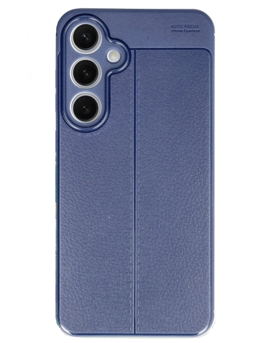 Newface Samsung Galaxy S24 FE Kılıf Auto Focus Kapak - Lacivert