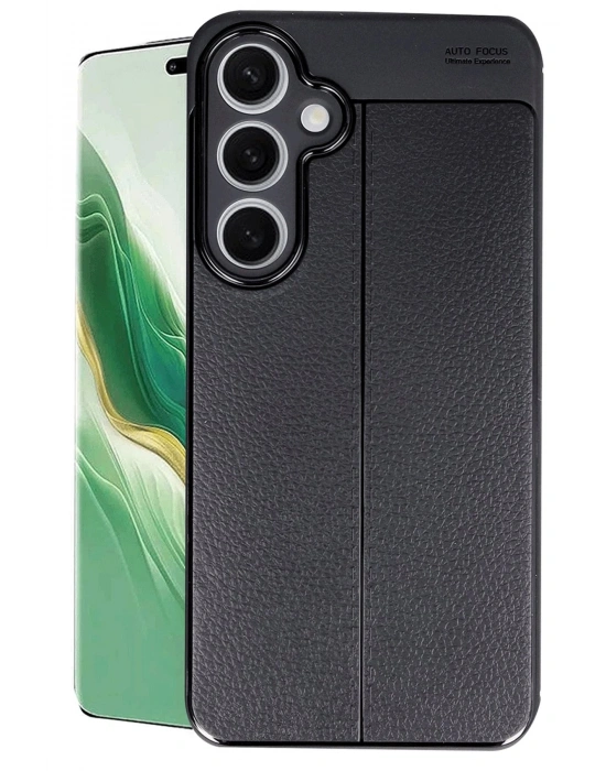 Newface Samsung Galaxy S24 FE Kılıf Auto Focus Kapak - Siyah