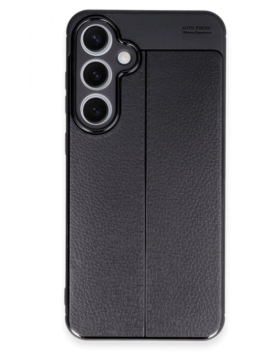 Newface Samsung Galaxy S24 FE Kılıf Auto Focus Kapak - Siyah