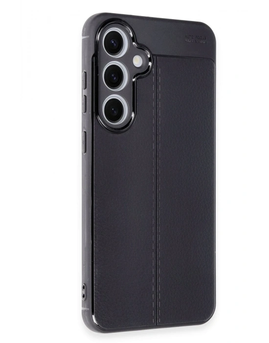 Newface Samsung Galaxy S24 FE Kılıf Auto Focus Kapak - Siyah