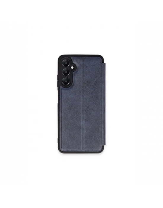 Newface Samsung Galaxy S24 FE Kılıf Flip Cover - Lacivert