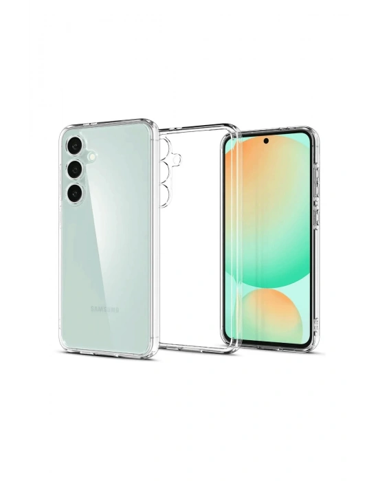 Newface Samsung Galaxy S24 FE Kılıf Lüx Şeffaf Silikon