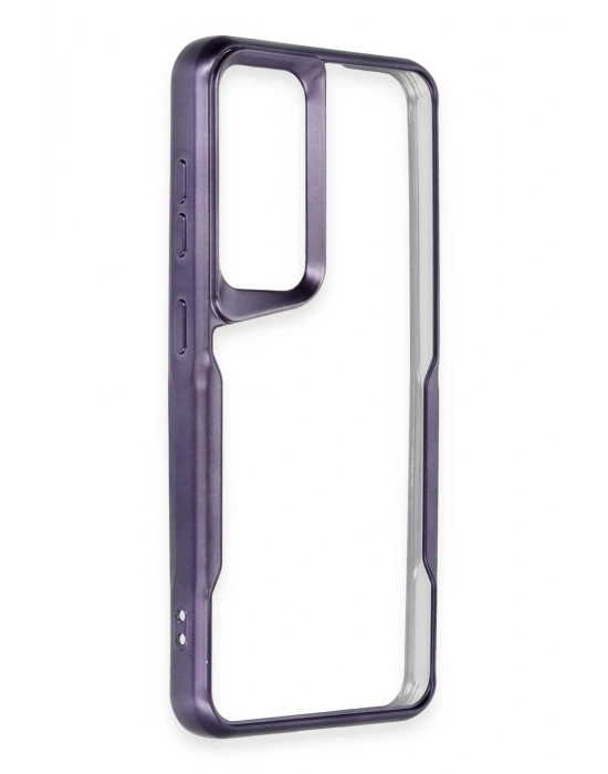 Newface Samsung Galaxy S24 Kılıf Boyi Silikon Kapak - Derin Mor