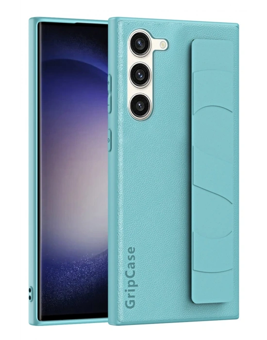 Newface Samsung Galaxy S24 Kılıf Data Kapak - Açık Mavi