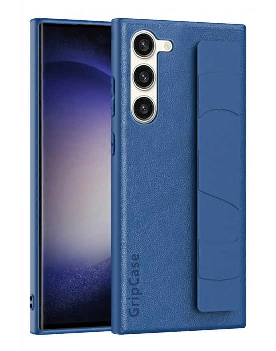 Newface Samsung Galaxy S24 Kılıf Data Kapak - Lacivert