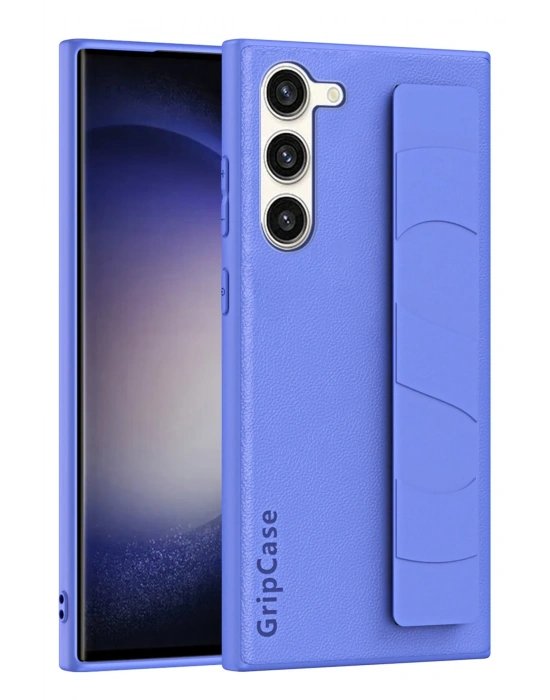 Newface Samsung Galaxy S24 Kılıf Data Kapak - Mor