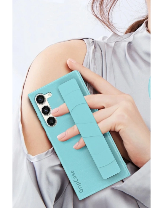 Newface Samsung Galaxy S24 Kılıf Data Kapak - Mor