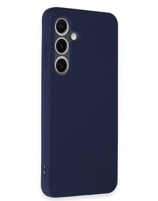 Newface Samsung Galaxy S24 Kılıf First Silikon - Lacivert