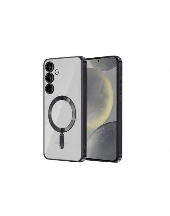 Newface Samsung Galaxy S24 Kılıf Kross Magneticsafe Kapak - Siyah