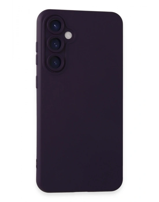 Newface Samsung Galaxy S24 Kılıf Nano içi Kadife Silikon - Mor