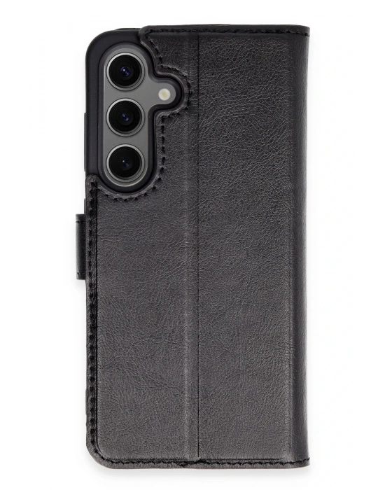 Newface Samsung Galaxy S24 Kılıf Trend S Plus Kapaklı Kılıf - Siyah