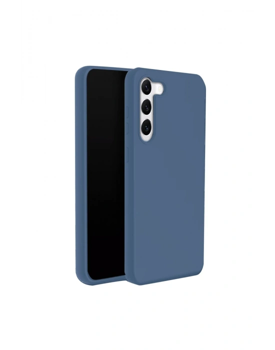 Newface Samsung Galaxy S24 Plus Kılıf First Silikon - Mavi