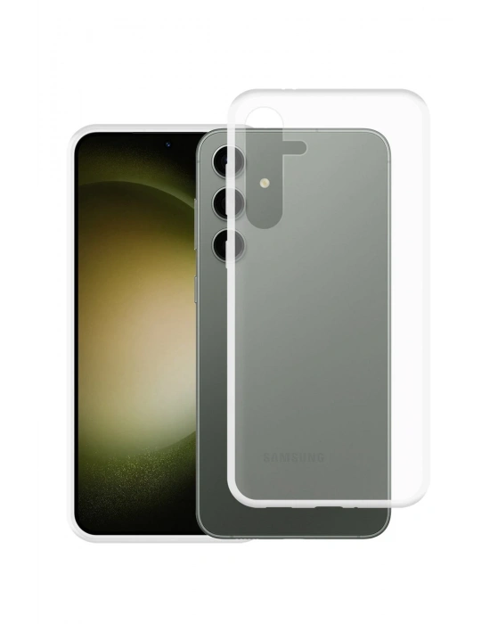 Newface Samsung Galaxy S24 Plus Kılıf Lüx Şeffaf Silikon