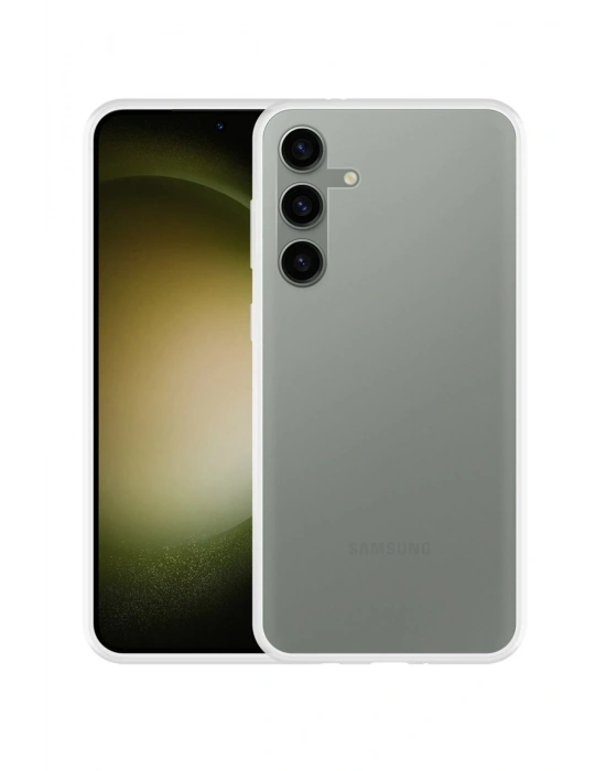 Newface Samsung Galaxy S24 Plus Kılıf Lüx Şeffaf Silikon