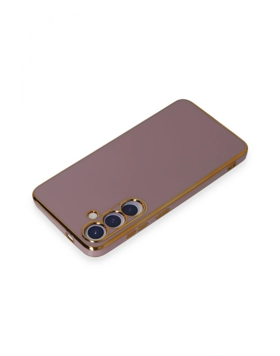 Newface Samsung Galaxy S24 Plus Kılıf Volet Silikon - Mor