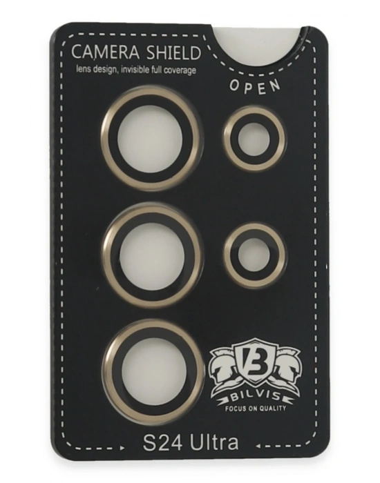 Newface Samsung Galaxy S24 Ultra Bilvis Titan Kamera Lens - Gold