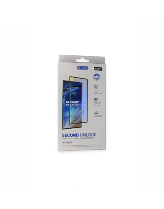 Newface Samsung Galaxy S24 Ultra Durable Full Glue Curved Hayalet Cam