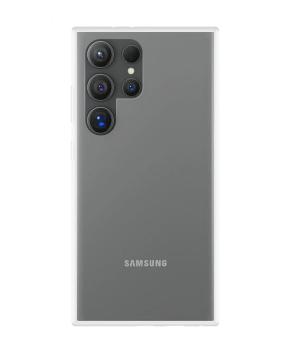 Newface Samsung Galaxy S24 Ultra Kılıf Lüx Şeffaf Silikon