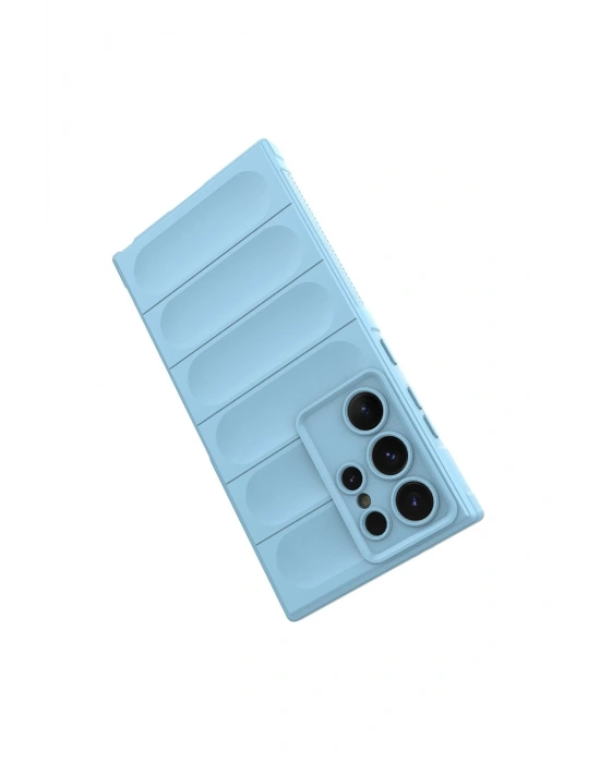 Newface Samsung Galaxy S24 Ultra Kılıf Optimum Silikon - Sky Blue